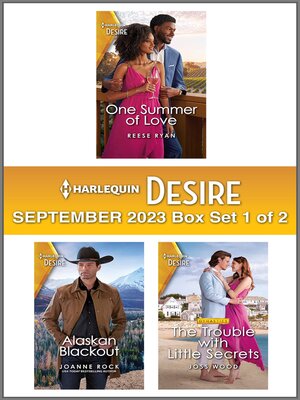cover image of Harlequin Desire September 2023--Box Set 1 of 2